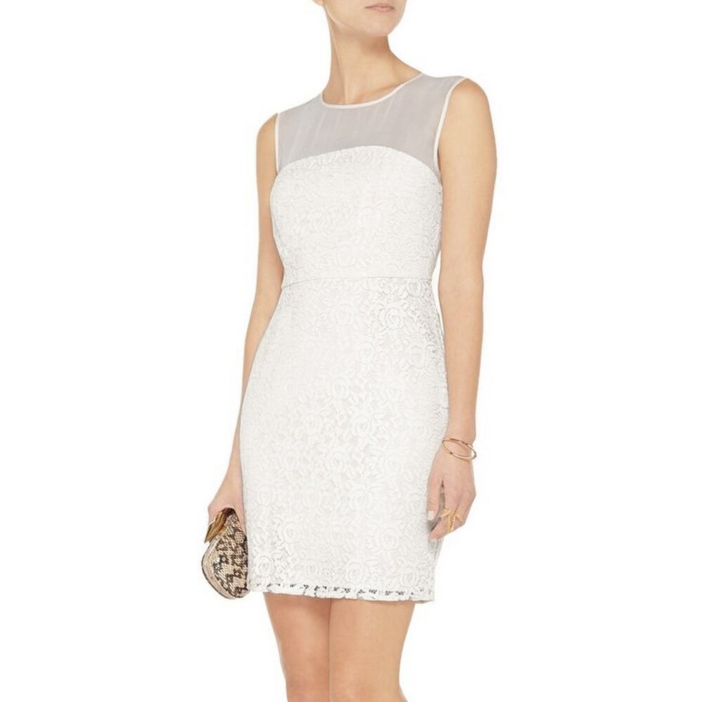 NWT Diane Von Furstenberg DVF Nisha Lace Dress, Bridal, Wedding, Cocktail